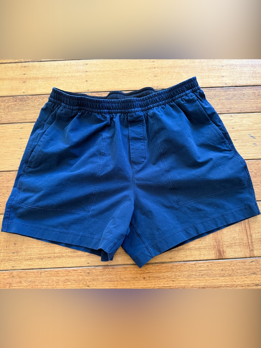 lululemon athletica Men's Navy Blue Shorts - XL Style LM7BDDS